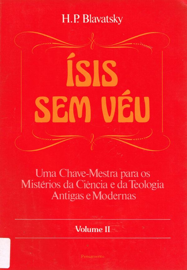 Ísis sem Véu - Volume II - Ciência